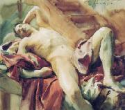 John Singer Sargent ritratto di Nicola D Inverno France oil painting reproduction